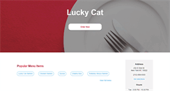 Desktop Screenshot of hinomaruluckycat.com